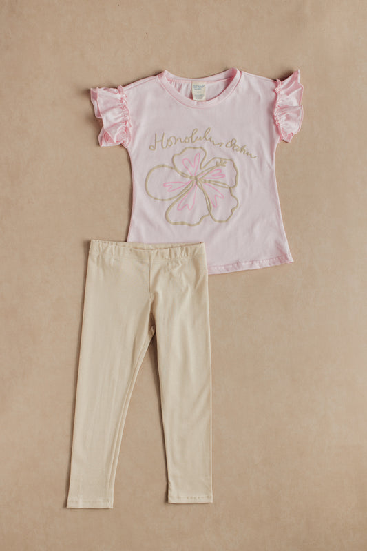 Conjunto Leggins Niña Honolulu