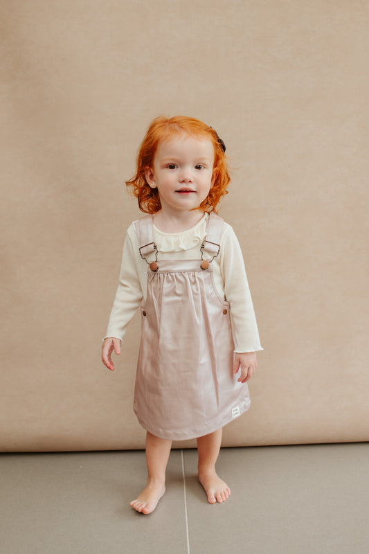 Jardinera Niña Bebe Cuerina