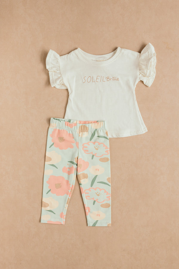 Soleil Baby Girl Leggings Set