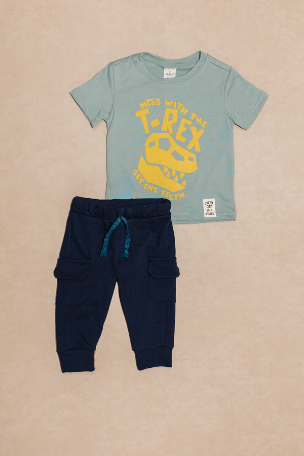 Conjunto Jogger Niño Bebe T-Rex