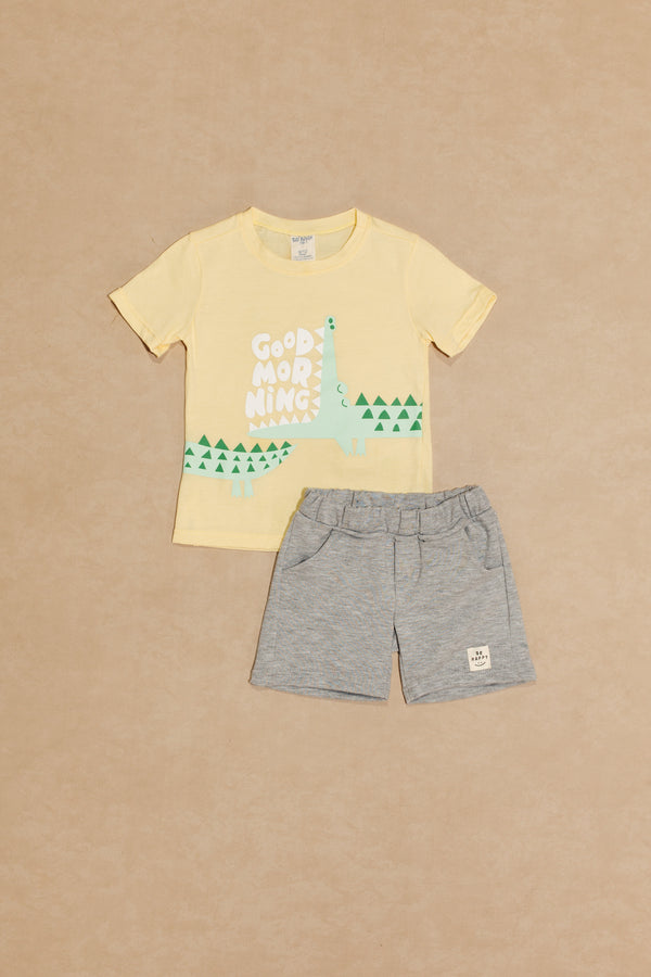 Conjunto Bermuda Niño Bebe Coco