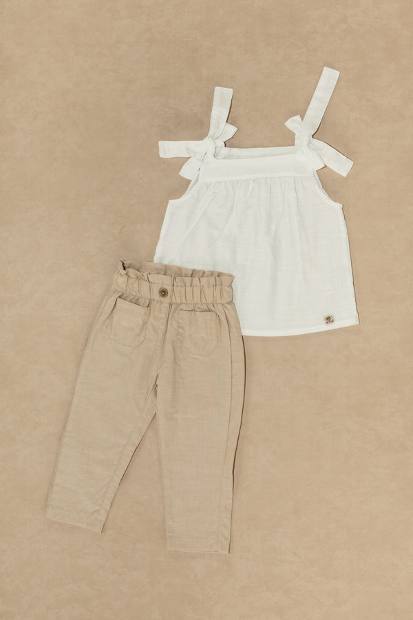 CONJUNTO PANTALON NIÑA BEBE