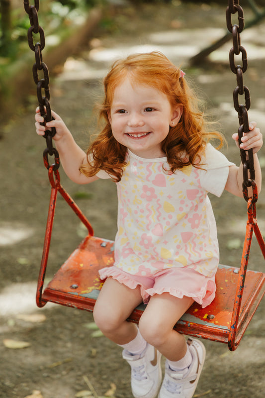 @CONJUNTO SHORT NIÑA BEBE BOLERITO