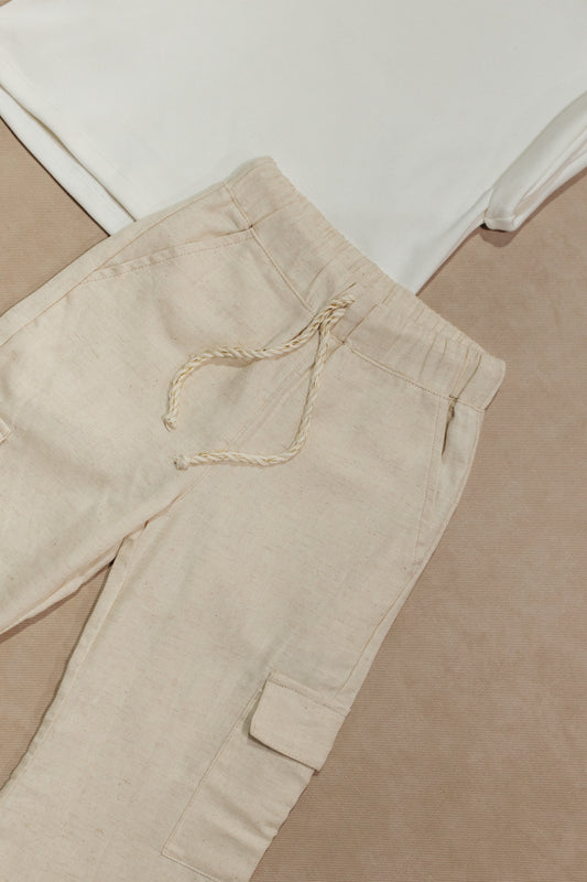 CONJUNTO DE  PANTALÓN CARGO NIÑA