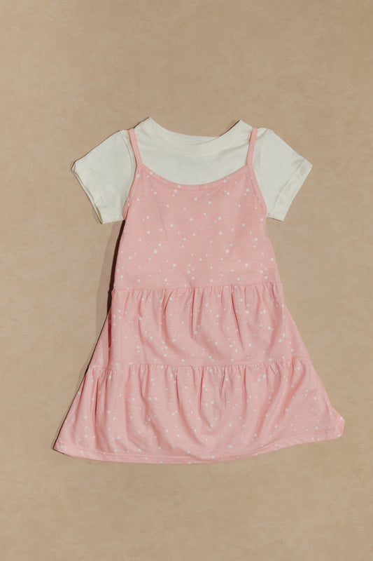 @Vestido Puntos + camisa