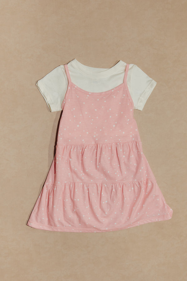 Vestido Puntos + camisa
