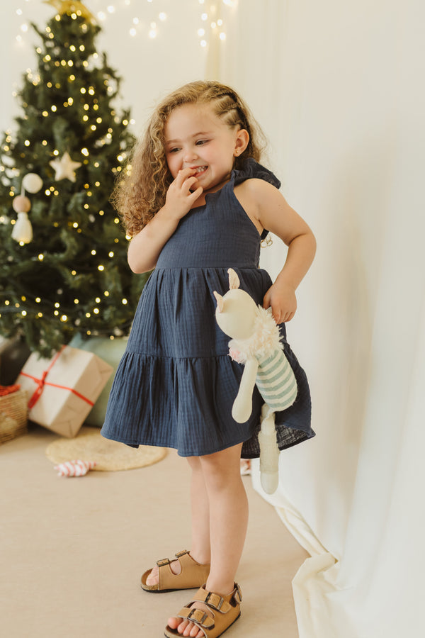 Vestido Plano Boleros Niña Junior