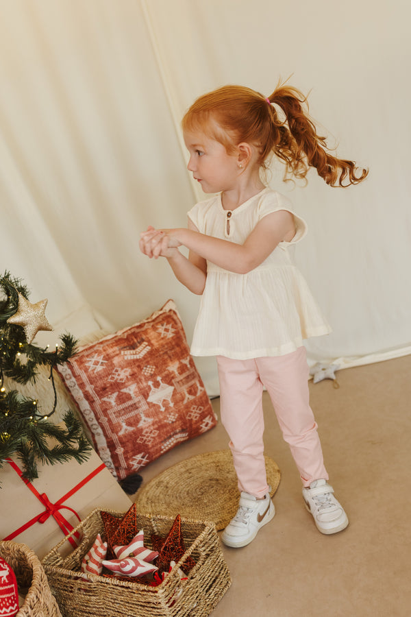 Conjunto Leggins Niña Bebe  Brillos