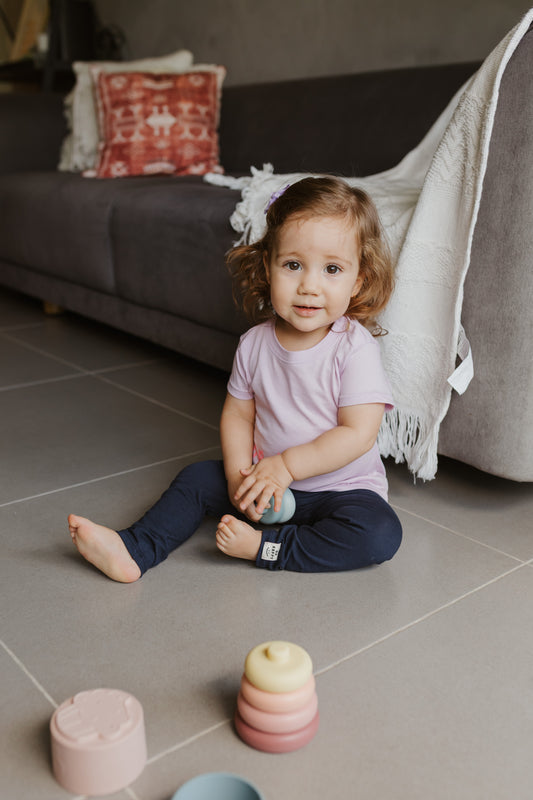 @Conjunto Legging Niña Bebé MORE AMOR