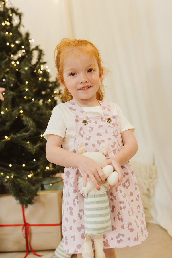 Jardinera Niña Bebe animal print