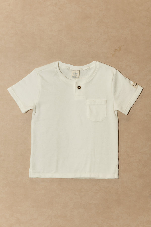 Camiseta De Botón Niño Bebe