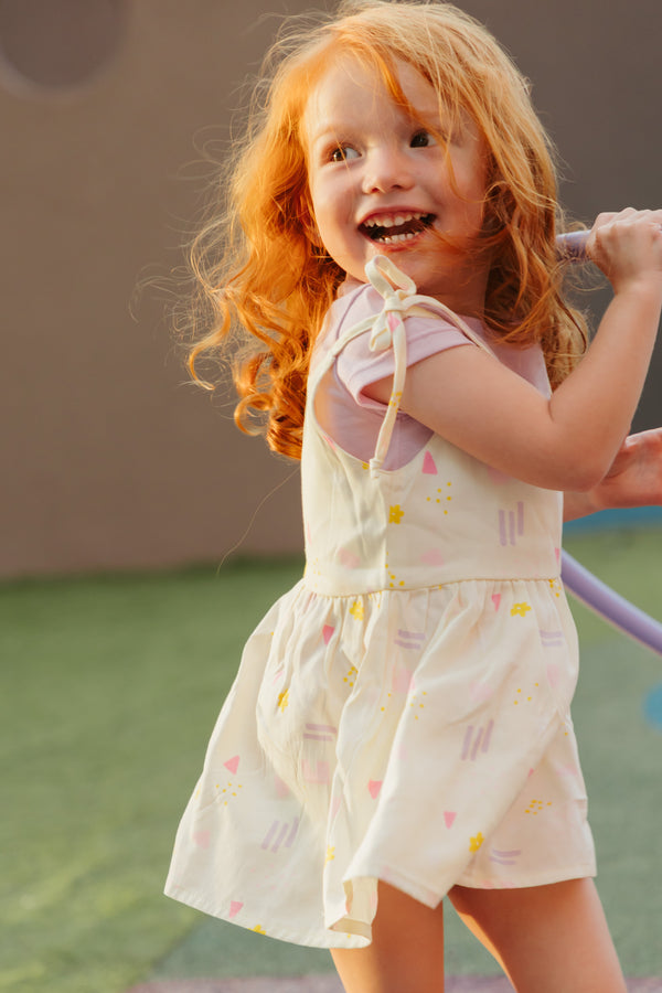 Vestido Plano Niña bebé FIGURAS