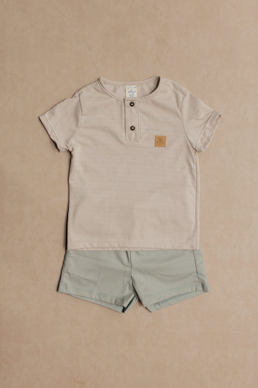 @CONJUNTO BERMUDA PLANA NIÑO BEBE