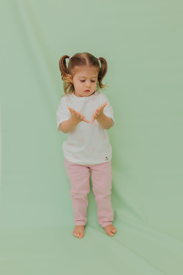 Baby Girl Pants Set APPLES