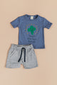 Conjunto Bermuda Bebé Niño BROCOLI