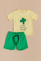 Conjunto Bermuda Bebé Niño BROCOLI