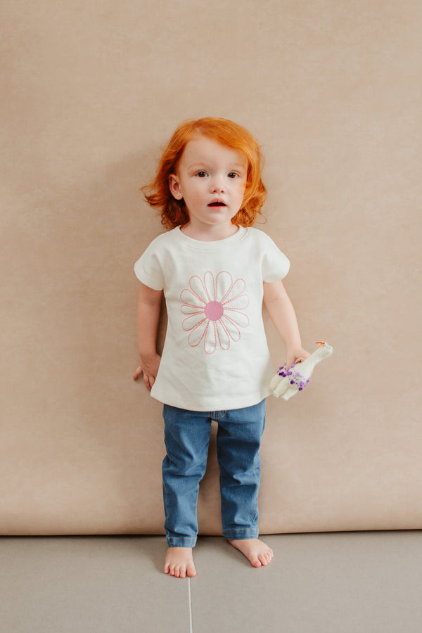 Rainbow Baby Girl Jean Set