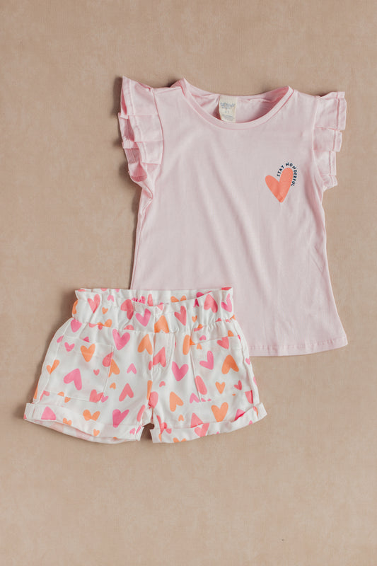 CONJUNTO SHORT NIÑA