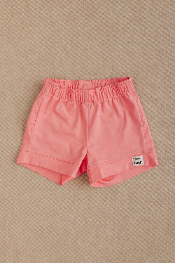 Baby Girl Flat Shorts