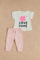 Conjunto Jogger Niña Bebé LOVE SOME