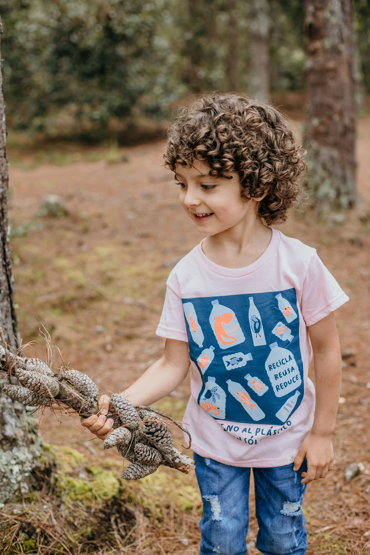 Camiseta [ECO] SIENTE No Plastico - petit poupee