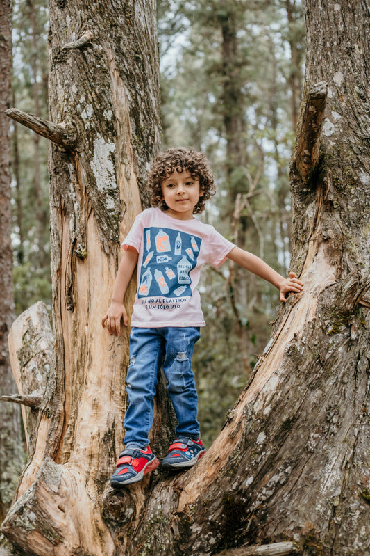 Camiseta [ECO] SIENTE No Plastico - petit poupee