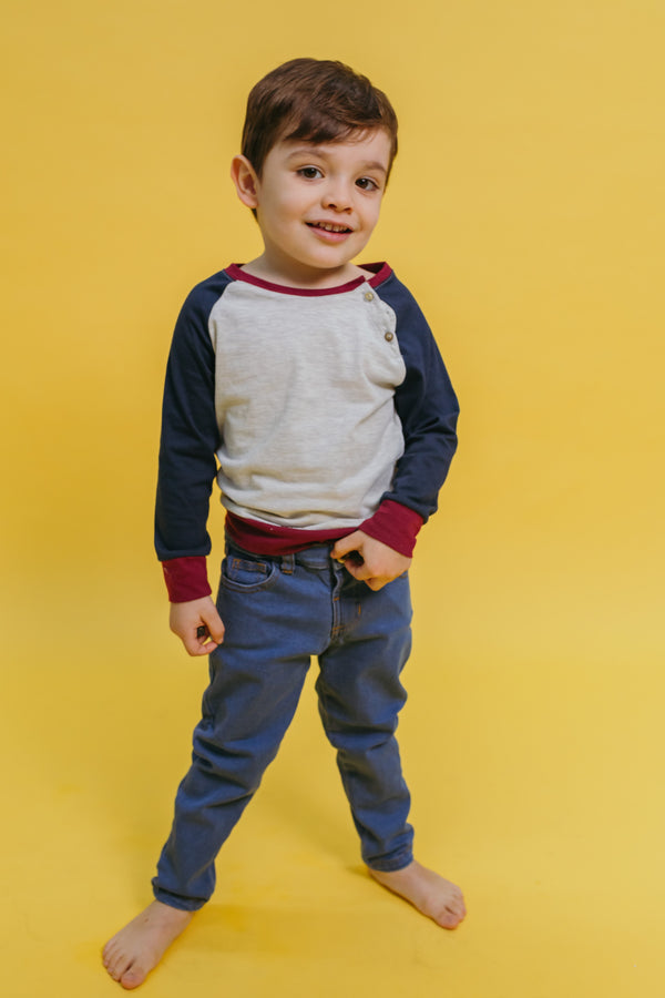 Petit Baby Boy Jean Set