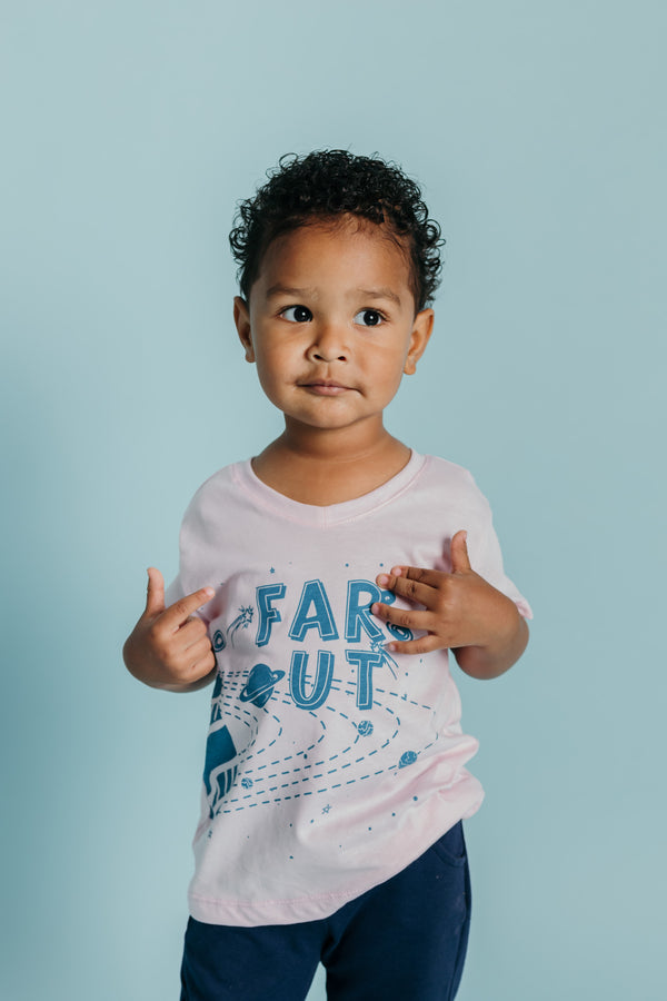 FARUT Basic V-Neck Baby Boy T-Shirt