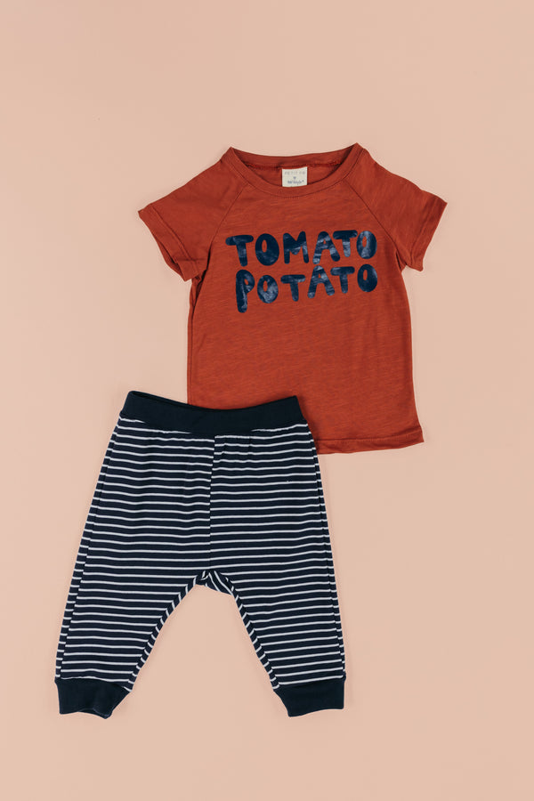 Tomato Baby Boy Jogger Set