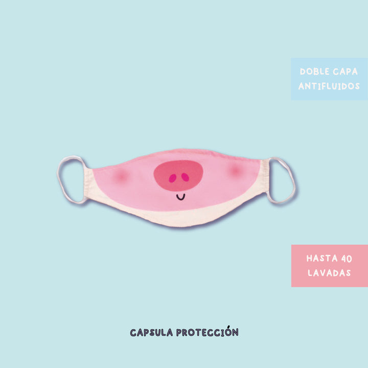 Tapabocas Para Niñas - petit poupee